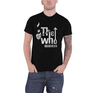 The Who Unisex Adult Maximum R&B T-Shirt / Black